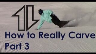 How to really really really carve your snowboard part 3