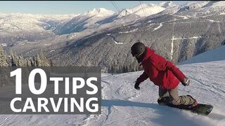 10 Tips for Snowboard Carving Turns