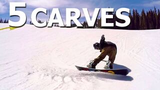 5 Advanced Snowboard Carves On The Never Summer Proto Type 2