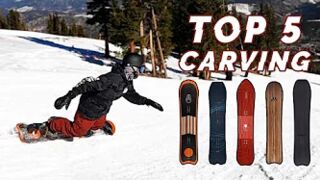 Top 5 CARVING Snowboards 2021// Board Archive