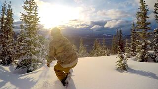 GoPro Snowboarding | Exploring the Backcountry (4K)