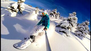 The Art of Ride - Snowboarding Off Piste Backcountry - DJI Phantom 2 GoPro Hero 3+