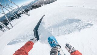POV Snowboarding in Whistler