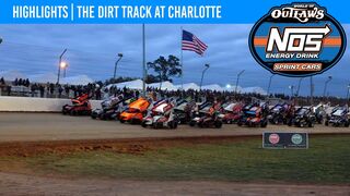 World of Outlaws NOS Energy Drink Sprint Cars Dirt Track at Charlotte, November 6, 2021 | HIGHLIGHTS