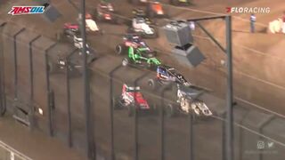 USAC AMSOIL National & CRA Sprint Highlights | Perris Auto Speedway | Oval Nats Night #1 | 11/4/2021