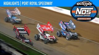 World of Outlaws NOS Energy Drink Sprint Cars Port Royal Speedway, October 9, 2021 | HIGHLIGHTS