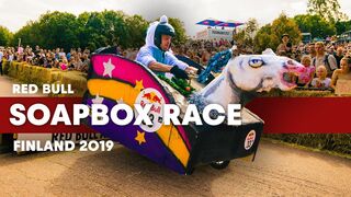 Creativity Reaches New Limits At Red Bull Soapbox Race Finland 2019