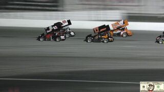 FASTEST CARS ON 1/2 MILE!! King Of The Wing Sprint Cars Heat Races 4K