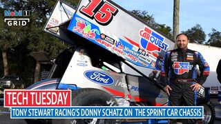 Sprint Car Chassis with Donny Schatz - Tech Tuesday | Mobil 1 The Grid