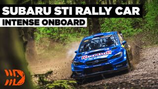 Intense Rally Onboard | Subaru Motorsports USA | Olympus Rally 2021