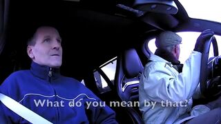 Crazy Old Man Driving Prank - Rally Driver Petter Solberg AMG