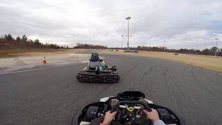 55 MPH Go Kart Race at GoPro Motorplex Mooresville NC