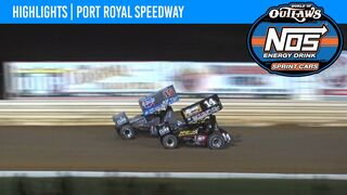 World of Outlaws NOS Energy Drink Sprint Cars Port Royal Speedway, October 8, 2021 | HIGHLIGHTS