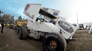 GoPro: Kyle Larson Rips Up Sprint Car Dirt Track