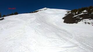 First OFF-PISTE Snowboard Adventure. Mount Bachelor!