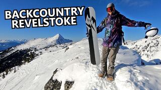 Backcountry Snowboarding in Revelstoke BC
