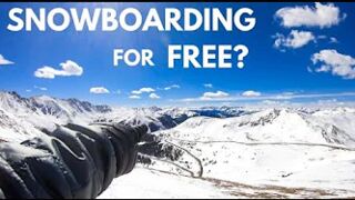 Snowboarding Loveland Pass - BEST Beginner Backcountry in COLORADO?
