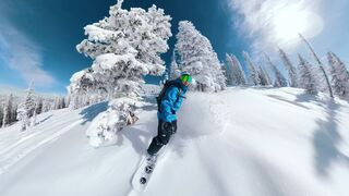 Backcountry snowboarding in Colorado w/ Abe Kislevitz