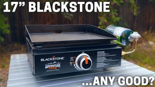 BLACKSTONE 17 Inch Griddle | Unboxing/Seasoning/Review