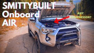 DIY Fast and Easy ONBOARD AIR with ANY compressor! SMITTYBILT