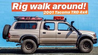 Detailed walk around on my Budget Built 2001 Toyota Tacoma trd offroad