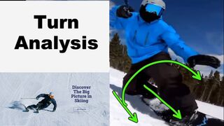 Snowboard Turn Analysis by Professional Skier: Tom Gellie