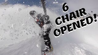 BRECKENRIDGE OPENING DAY ON 6 CHAIR!  SEARCHING FOR GRONK!