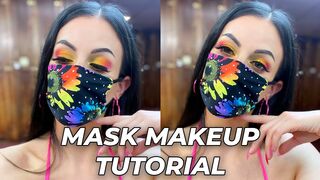 Mask Makeup Tutorial + Mini STRIPPER VLOG!