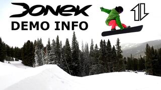 Donek Snowboard Demo Info for Nationals 2020