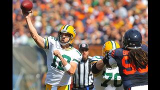Aaron Rodgers Incredible Throw That Didn't Count vs Bears