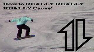 How to really really really carve a snowboard.  Pt #1.