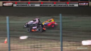 USAC East Coast Sprint Car Highlights | Bridgeport Motorsports Park | 11/5/2021