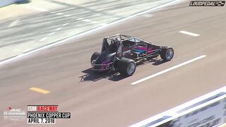 USAC Silver Crown Highlights | Phoenix Copper Cup 4.7.18