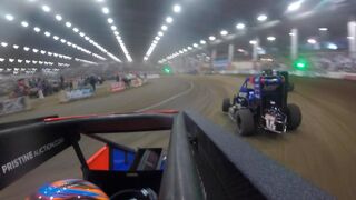 ONBOARD | Chris Windom Lucas Oil Chili Bowl Midget Nationals January 16th, 2021