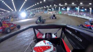 ONBOARD | Christopher Bell Lucas Oil Chili Bowl Midget Nationals January 14th, 2021