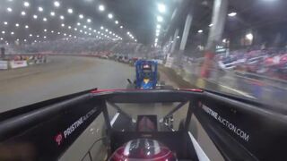 ONBOARD | Gio Scelzi Lucas Oil Chili Bowl Midget Nationals January 13th, 2021