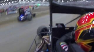 ONBOARD | Aaron Reutzel Lucas Oil Chili Bowl Midget Nationals Race of Champions January 12th, 2021