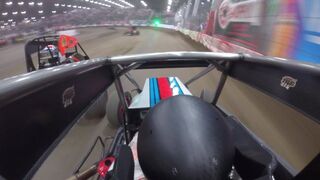 Chase Briscoe Lucas Oil Chili Bowl Midget Nationals January 14th, 2019 | ONBOARD