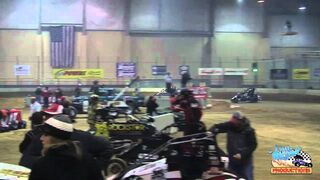 POWRi Midgets | Battle At The Center | Complete A-Main | December 17th, 2011