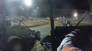 Logan Seavey Southern Illinois Raceway POWRi Midgets September 16, 2017 | ONBOARD