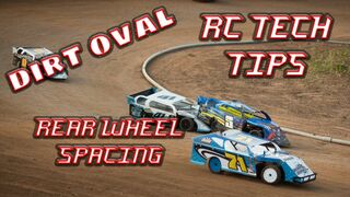 Rc Oval Tech Tips || Rear Wheel Spacing