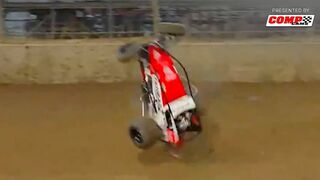 Contact Sends Sprint Car Flipping | COMP Cams Top 5 Moments #43