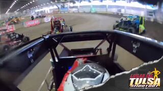 Daison Pursley On-Board | Heat Race | 2021 Lucas Oil Tulsa Shootout