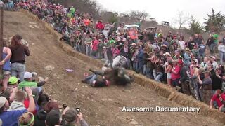 Extreme Barbie Jeep Down Hill Racing - RWP