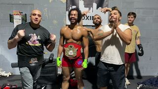 BOXING CHAMP COMES TO QUEEN CITY TO SPAR