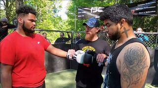 STREETBEEFS SCRAPYARD | BOUNTY HUNTER vs BIG PERM