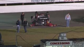 Big Flip - Super Trucks - 9/28/13 - Langley Speedway