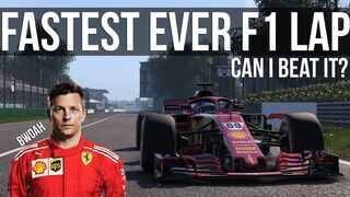 Trying To Beat The Fastest Lap In Formula 1 History