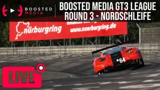 BOOSTED MEDIA GT3 LEAGUE - iRACING | Round 3 - Nordschleife