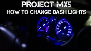 How to change your Dash Cluster Lighting
